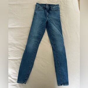 A&F skinny high rise jeans